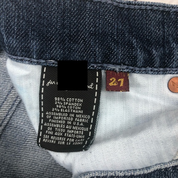 Women’s 7 For All Mankind Size 27 Boot Cut Jeans T - Picture 3 of 8